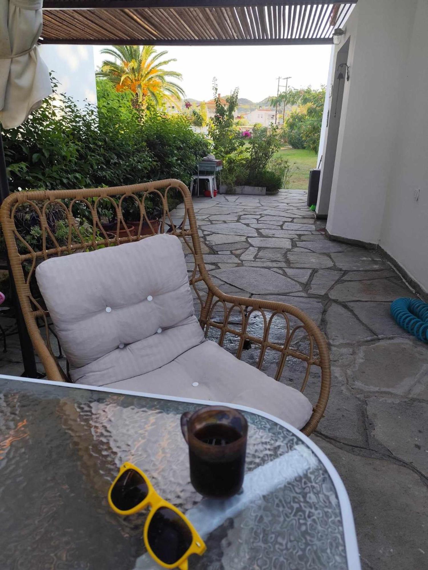 Andromeda Shell House Villa Pefkochori Exteriör bild
